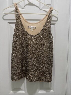 Decree Champagne Sequin Camisole